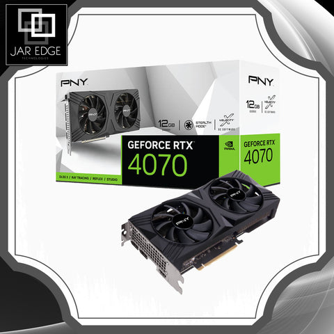 PNY GeForce RTX 4070 12GB VERTO Dual Fan Graphics Card