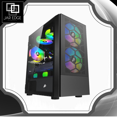 1STPLAYER FIREBASE X4-M MID-TOWER TEMPERED GLASS GAMING PC CASE
